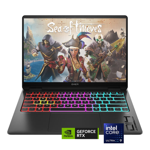 HP OMEN - Transcend 14" 120Hz 3K OLED Gaming Laptop - Intel Core Ultra 9 (2025) - 32GB Memory - NVIDIA GeForce RTX 5070 - 1TB SSD - Shadow Black