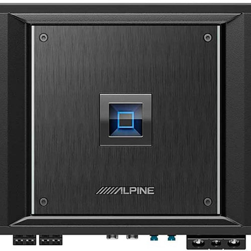 Alpine - R-Series Class D Bridgeable Multichannel Amplifier with Variable Crossovers - Black