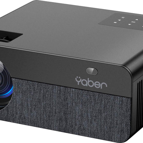 Yaber - Buffalo Pro U9 Native 1080P Entertainment LCD Projector - Black