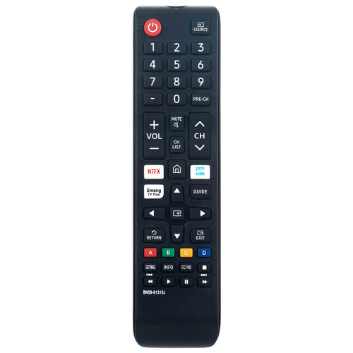 VINABTY - BN59-01315J Replace Remote Control Fits for Samsung TVU N43TU7000F UN50TU7000F UN55TU7000F - Black