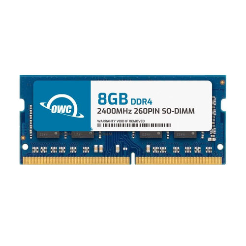 OWC - 8GB Replacement for Crucial CT8G4SFS824A CT8G4S24AM - DDR4 2400MHz PC4-19200 CL17 1Rx8 260-pin 1.2V Non-ECC SODIMM - Black Chips