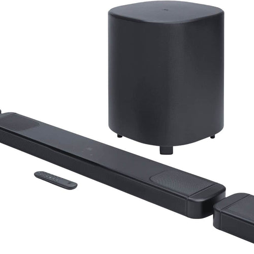 JBL - BAR1000MK2 7.1.4-channel soundbar with detachable surround speakers, Multibeam, Dolby Atmos and DTS:X - Black