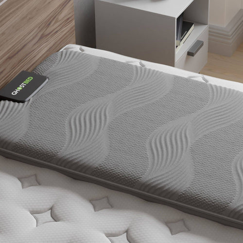 GhostBed - Massage Topper - Gray