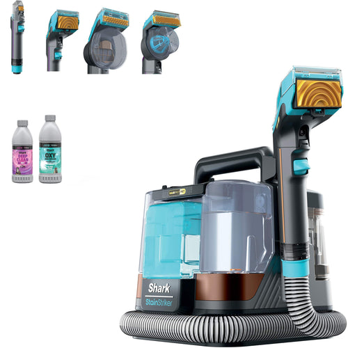Shark - StainStriker HairPro Portable Carpet, Upholstery & Area Rug Cleaner Perfect for Pets & Car Interiors - Copper/Gray