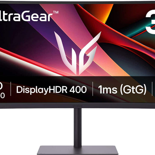 LG - UltraGear 34" WQHD 240Hz 1ms FreeSync Premium Gaming Monitor with DisplayHDR 400 (HDMI, DisplayPort, USB-C) - Black