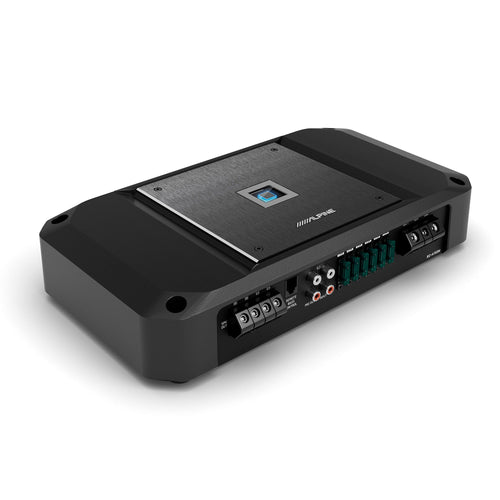 Alpine - R2-A150M R-Series Mono Subwoofer Amplifier - 1500W at 1-Ohm, Hi-Res Certified - Black/Gray