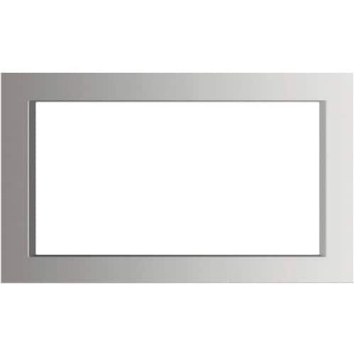 Front. Fisher & Paykel - 29.9" Trim Kit for Fisher & Paykel CMO-24SS-2 Convection Microwave Oven - Stainless Steel.