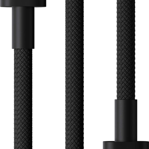 Beats - 8" USB-C to USB-C Woven Short Cable - Bolt Black