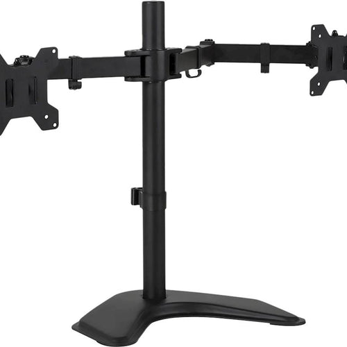 Mount-It! - Dual Monitor Desk Stand up to 32" - Black