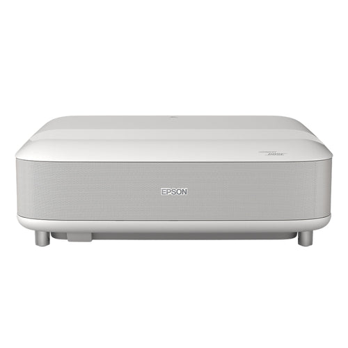 Epson - Lifestudio Grand 4K PRO-UHD UST Laser Projector, 3,600 Lumens of Color & Brightness,  Sound by Bose Technology - White