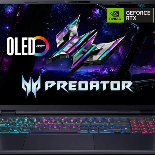 Acer - Predator Neo Gaming Laptop - 16" OLED -Intel Core Ultra 9 Series 2 2026 2.5k - RTX 5070 Ti - 16GB Memory - 1TB Storage - Obsidian Black