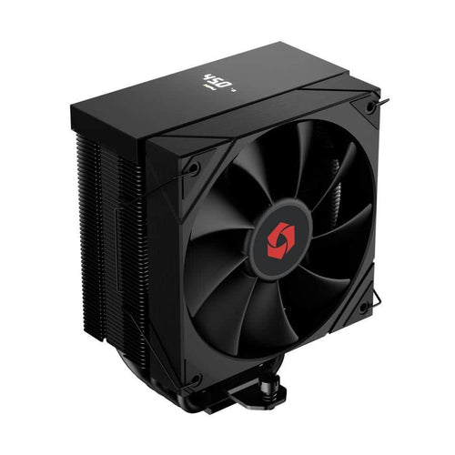 Rosewill - CPU Air Cooler w/Digital Display, 5 Copper Heat Pipes, 2000 RPM 120mm PWM Fan, LGA 1851/1700/1200, AMD AM5/AM4 - Black