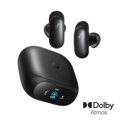 Anker - Soundcore Liberty 5 Pro Noise Cancelling Earbuds - with Guinness World Records-Certified Call Quality - Black