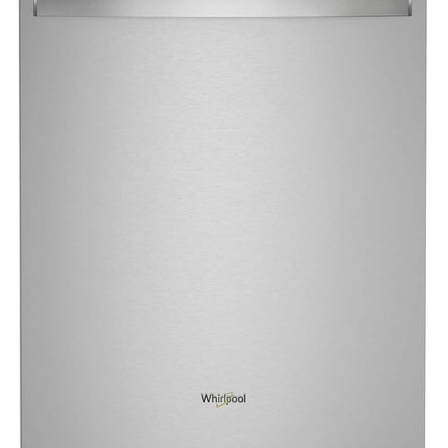 Whirlpool - 24” Dishwasher with AI Intelligent Wash and 47 dBA - Stainless Steel