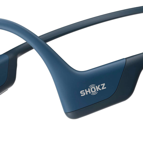 Shokz - OpenRun Pro Premium Bone Conduction Open-Ear Sport Headphones - Steel Blue