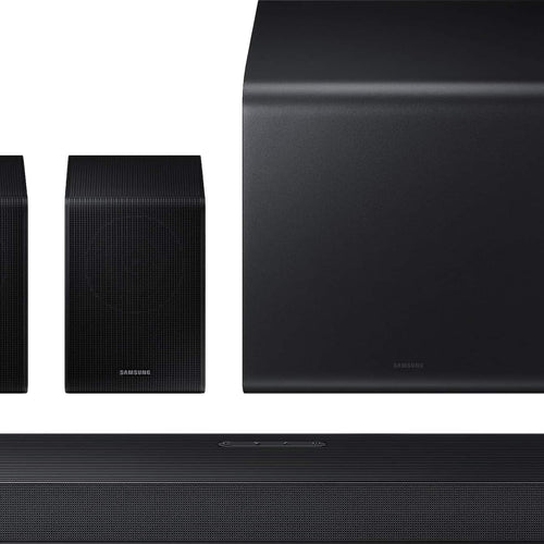 Samsung - Q-Series HW-QS750F 5.1.2 Ch Soundbar with Subwoofer and Rear Speakers - Titan Black